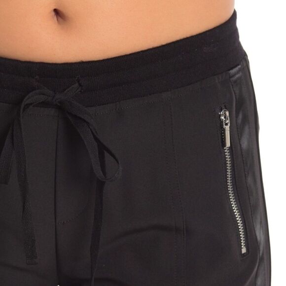 BEBE Black Satin Stripe Pants! - Picture 8 of 8